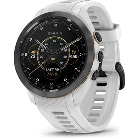 Zoomable CourseView maps on the Garmin Approach S70 for precise target distances.