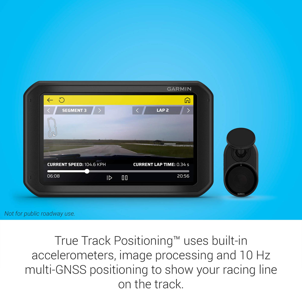Garmin Catalyst true optimal lap highlights best achievable time from driven lines.
