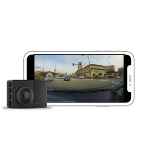 Garmin Dash Cam 67W records crisp 1440p video for clear road evidence.