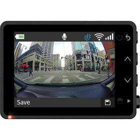 Garmin Dash Cam 67W parking-guard monitoring around a parked car