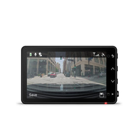 Garmin Dash Cam Live side angle captures wide field of view for full coverage.