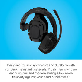 Garmin dēzl Headset 210 cab storage hook keeps gear organized when parked