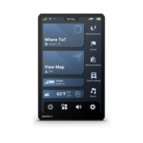 Garmin dēzl OTR1020 custom routing by truck size and weight