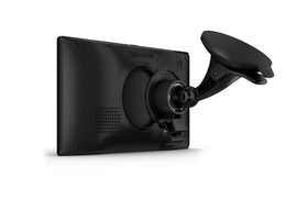 Garmin dēzl OTR620 dashboard mount enables hands-free navigation.