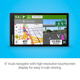 Garmin dezl OTR620 truck routing adapts to size and weight for safer planning.