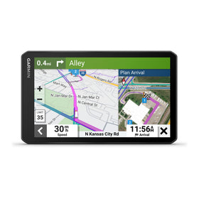 Garmin dezl OTR710 7-inch display provides clear navigation for truckers