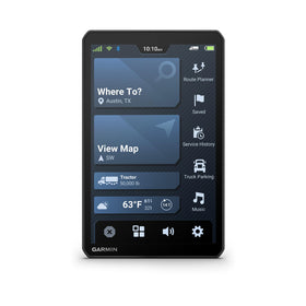 Garmin dezl OTR820 truck routing adapts to vehicle size and weight.