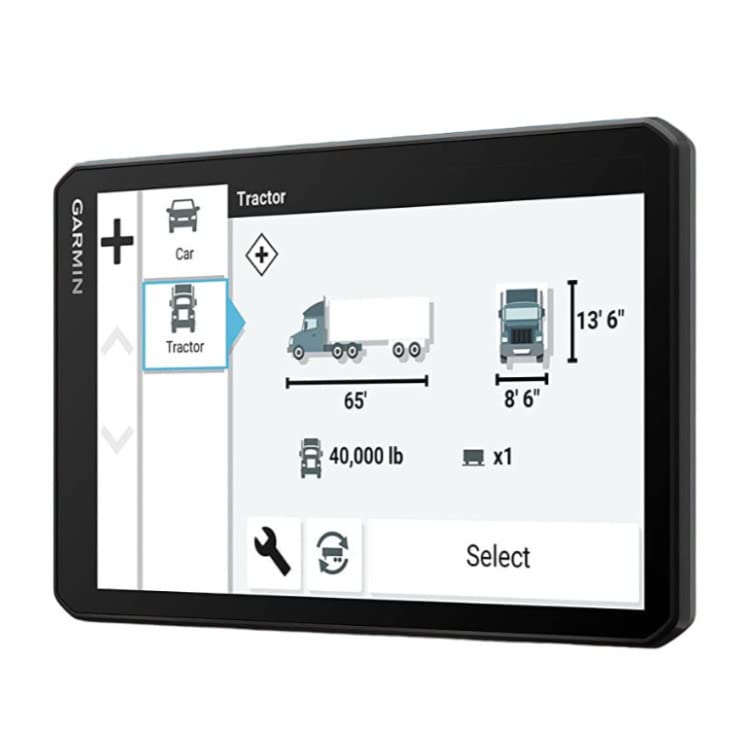 Garmin dēzlCam built-in dash cam records incidents for later review