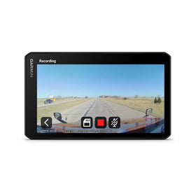 Garmin dēzlCam OTR725 1080p dash cam records drives and incidents clearly.