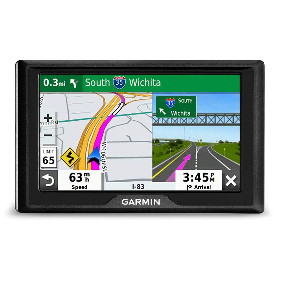Garmin Drive 52 with a five-inch display offering clear navigation for easy trips.