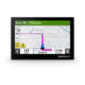 Garmin Drive 53 traffic alerts with cable for real-time route updates.