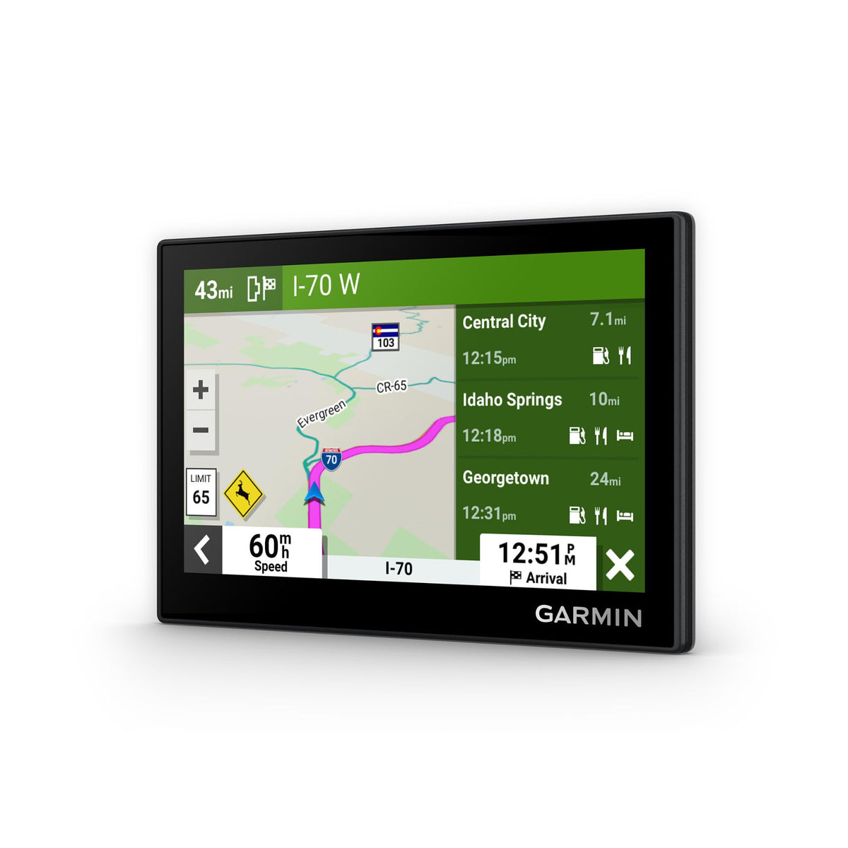 Garmin Drive 53 Tripadvisor integration for top-rated restaurants and attractions