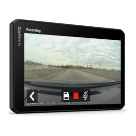 Garmin DriveCam 76 built‑in dash cam captures incidents for later review.