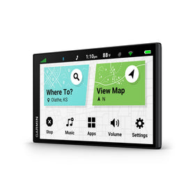 Garmin DriveSmart 76 voice assist helps you find destinations hands-free.
