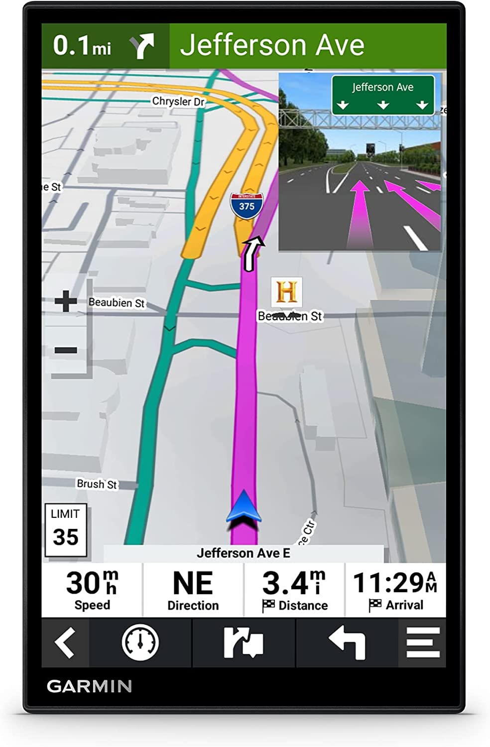 Garmin DriveSmart 86 voice assist enables hands-free routing