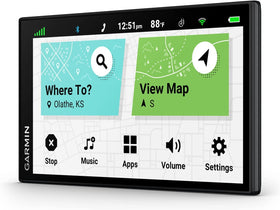 Garmin DriveSmart 66 EX voice assist enables hands-free directions and calls.