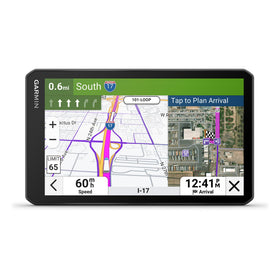 Garmin dēzl OTR720 with 7-inch touchscreen for in-cab viewing and quick route changes