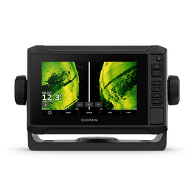 Garmin Echomap UHD2 6in touchscreen display for easy water navigation.