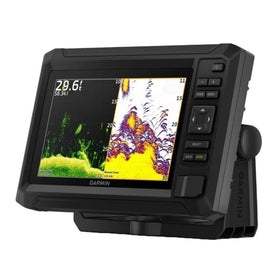 Garmin ECHOMAP UHD2 73CV dual-sonar views provide detailed fish targets.