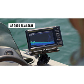Garmin ECHOMAP UHD2 73CV Wi‑Fi sharing enables data transfer between chartplotters.