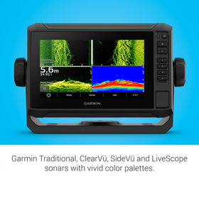 Wi-Fi sharing on Garmin ECHOMAP UHD2 75sv for sonar and routes.