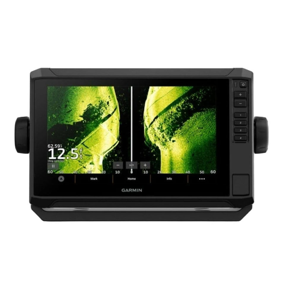 Garmin ECHOMAP UHD2 with GT56 transducer delivering traditional sonar clarity for precise fish targeting