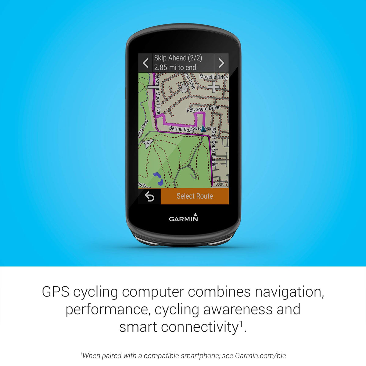 Garmin Edge 1030 Plus on-device workouts based on training load.
