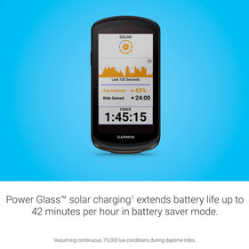 Garmin Edge 1040 Solar power guide and stamina insights during climbs