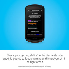 Garmin Edge 1040 Solar ride-type maps highlighting popular routes and POIs
