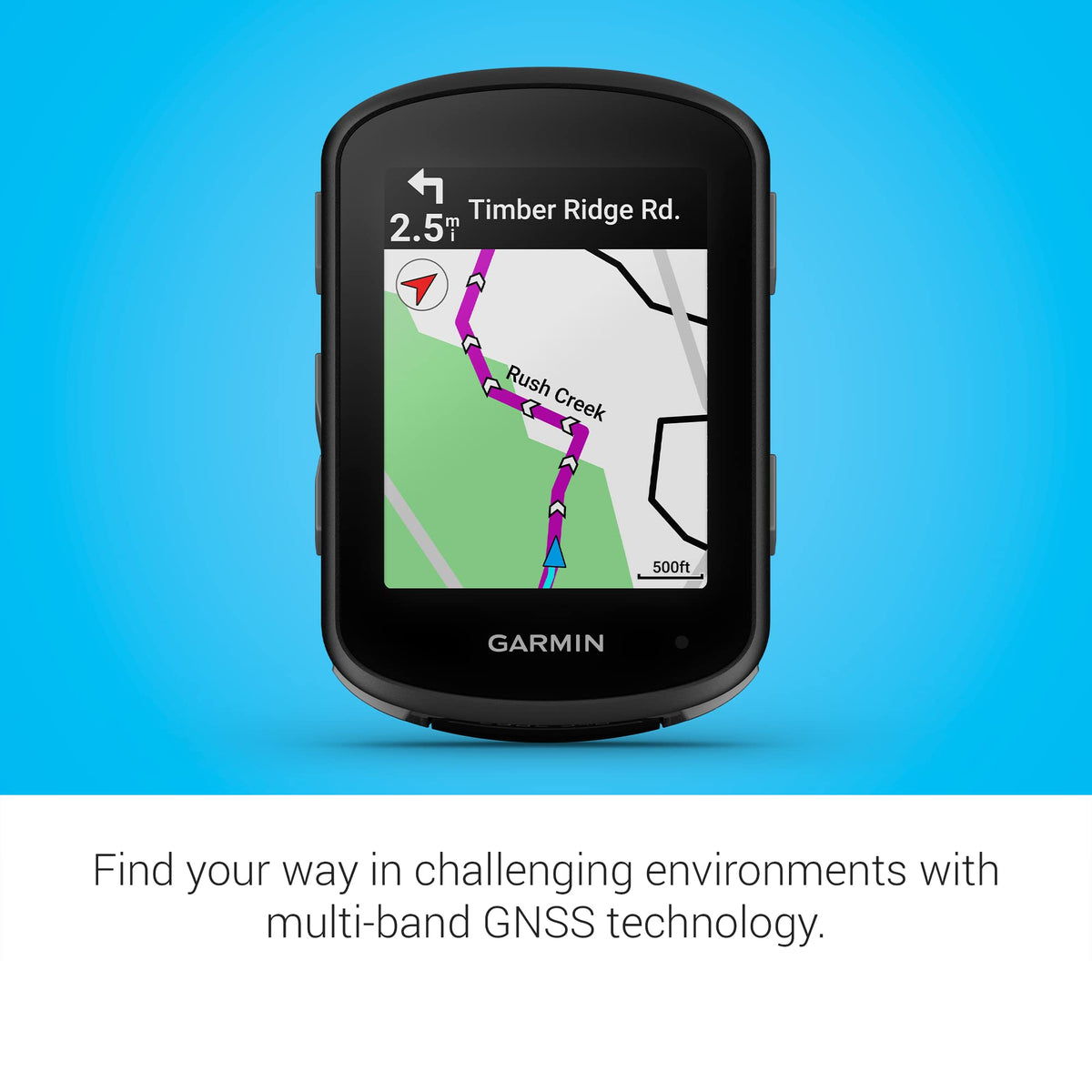 Garmin Edge 540 long battery life supports long rides and endurance events.