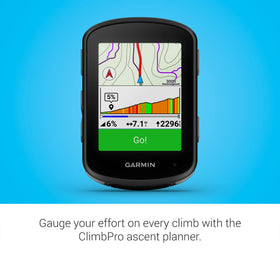 Garmin Edge 540 button controls ensure reliable use in all weather.