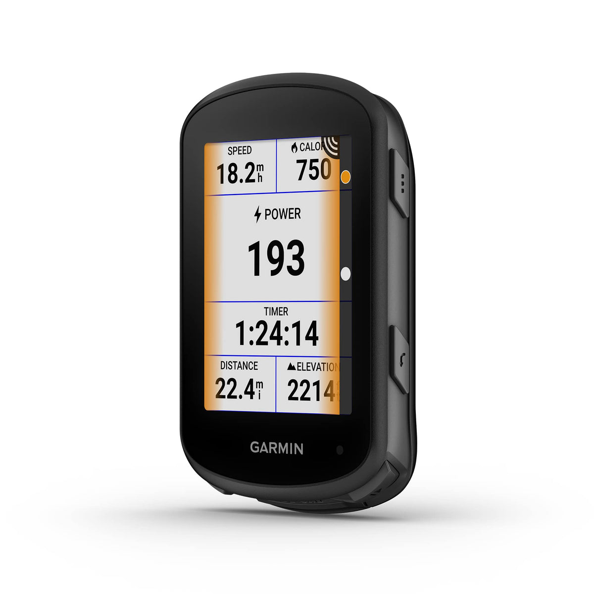Garmin Edge 540 multi-band GNSS captures precise position under challenging environments.