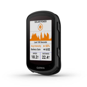 Garmin Edge 840 Solar touchscreen controls enable quick, safe in-ride adjustments.