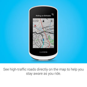 Garmin Edge Explore 2 smartphone pairing enables messages and music control.