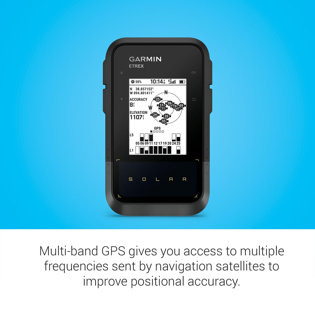 Garmin Explore app integration enables planning and updates on the eTrex Solar