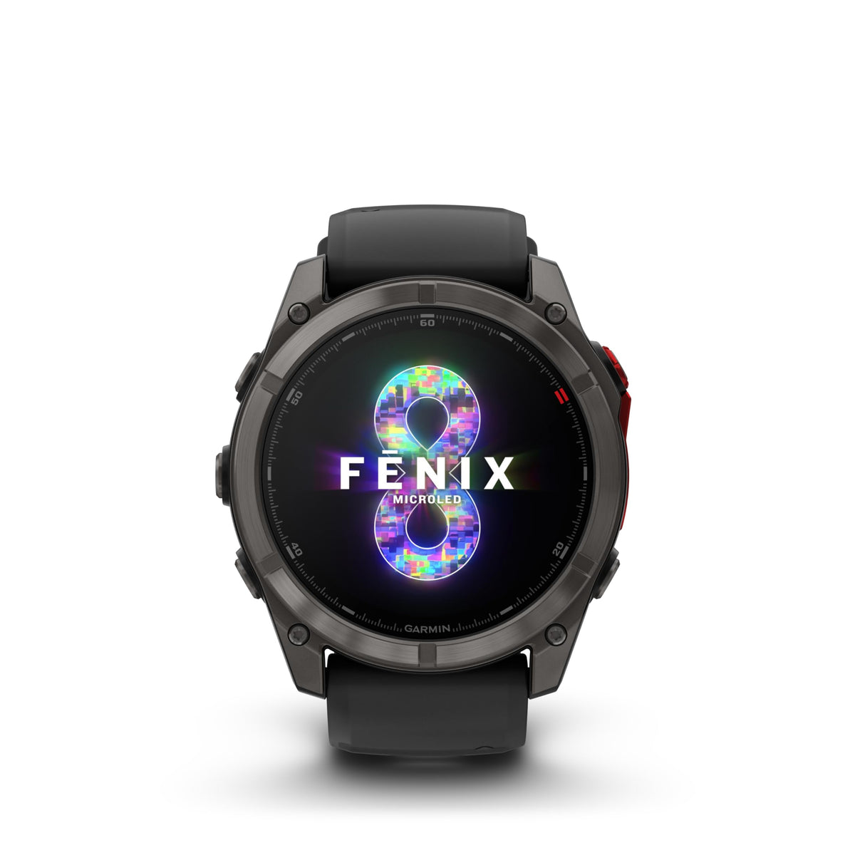 Garmin fēnix 8 Pro with titanium bezel and sapphire lens for durability