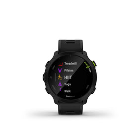 Garmin Forerunner 55 connects to the Connect IQ store for customization