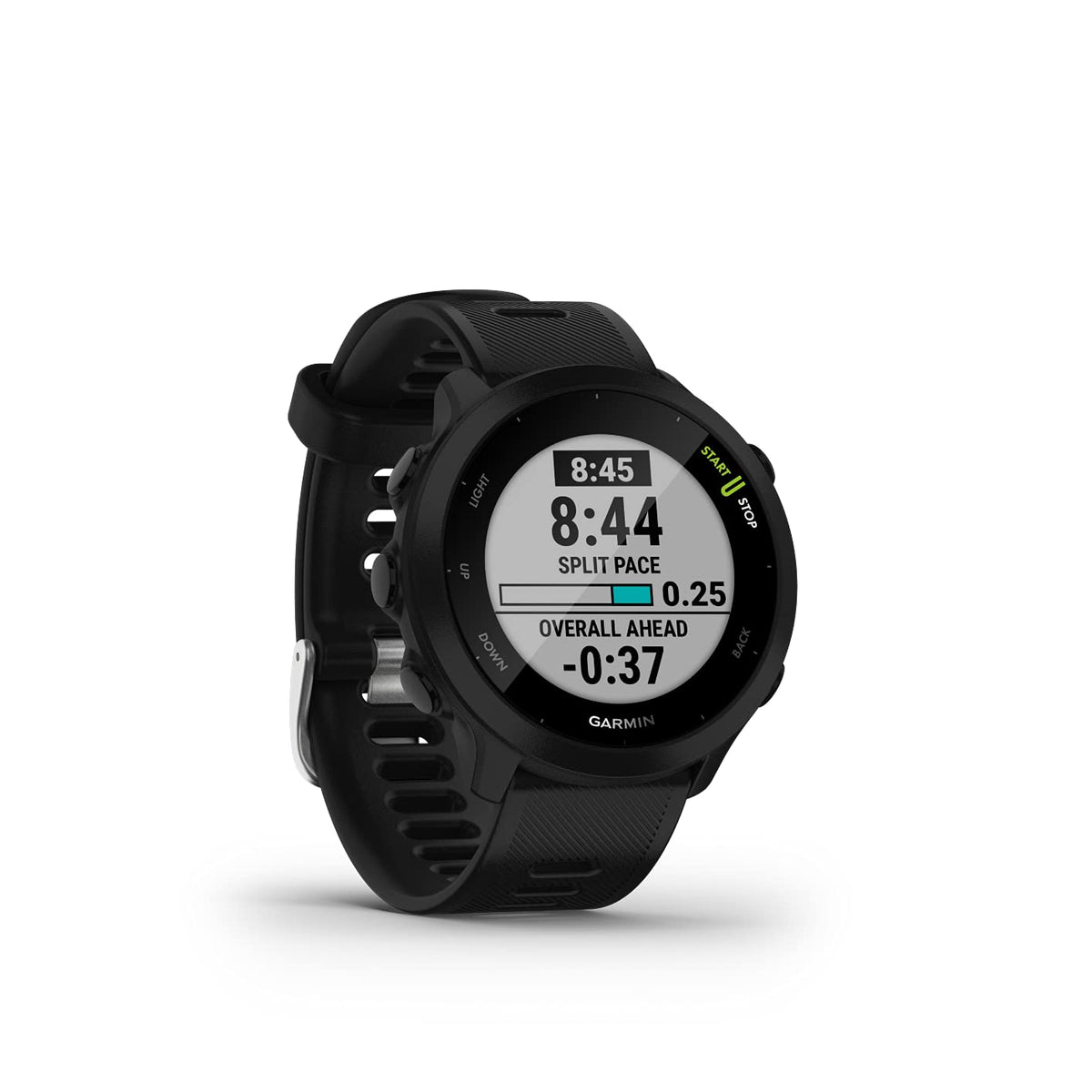 Garmin Forerunner 55 includes race-time predictions for race day planning