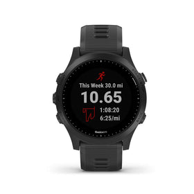 Garmin Forerunner 945 full-color maps guiding a run on screen.