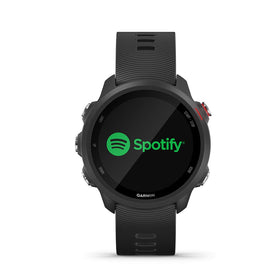 Garmin Forerunner 245 Music enables Spotify sync for offline listening on the watch.