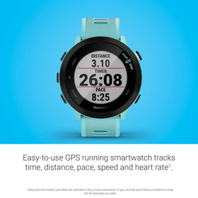 Garmin Forerunner 55 battery life up to two weeks for everyday wear