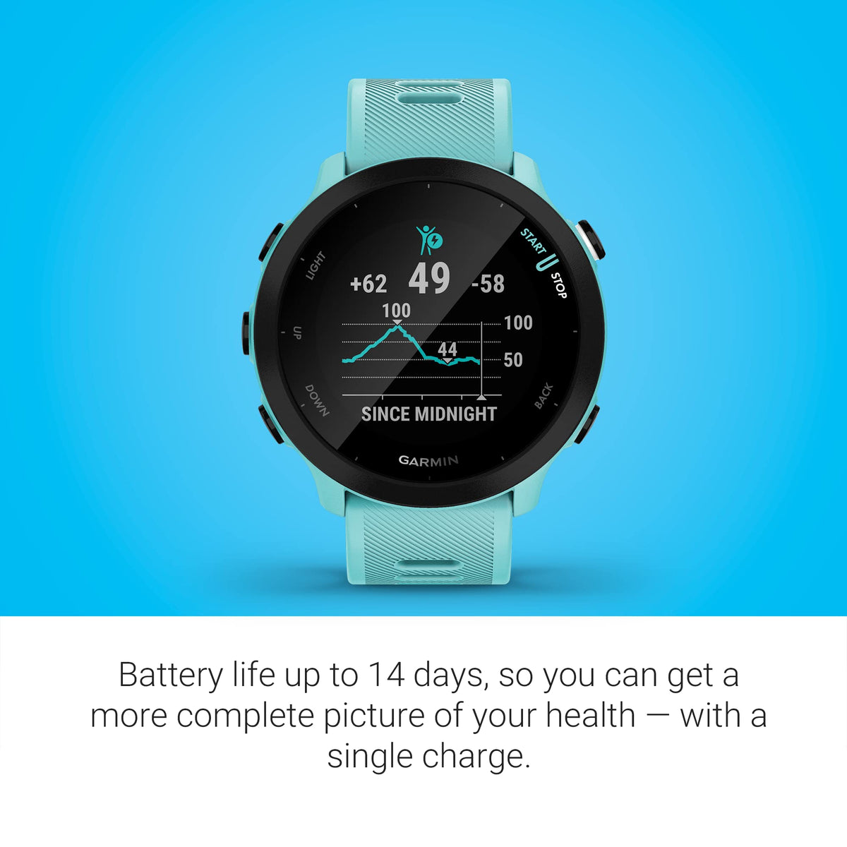 Garmin Forerunner 55 daily workout suggestions personalize training