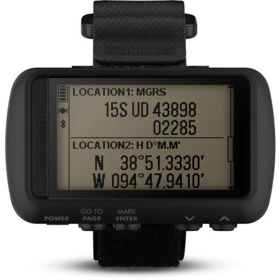 Garmin Foretrex 701 Ballistic Edition wrist navigator for hands-free GPS and aiming support.