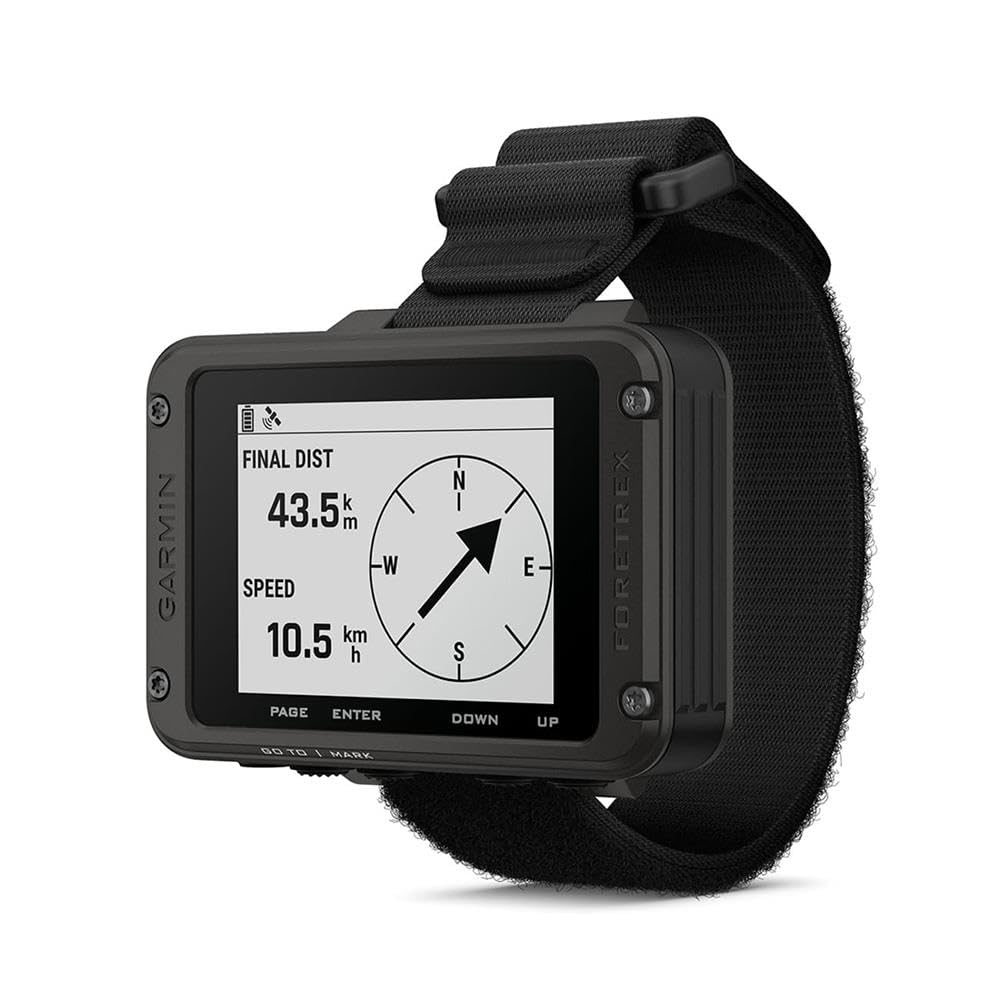 Garmin Foretrex 801 app planner interface for mapping and reviewing adventures