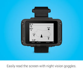Garmin Foretrex 801 IPX7 rugged design built to endure harsh outdoor conditions.