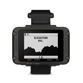 Garmin Foretrex 801 wrist-mount GPS in action for hands-free navigation on rugged trails
