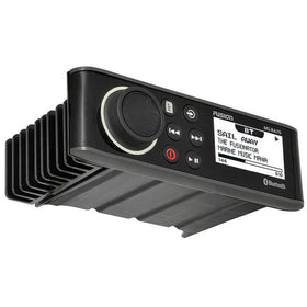 Garmin Fusion MS-RA70 dual-zone audio in action for separate zones on board.