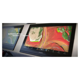 Garmin GPSMAP 1243xsv Navionics+ mapping preloads charts across waters