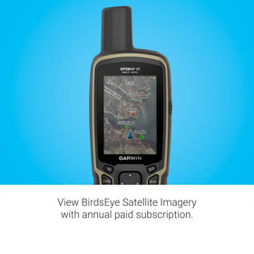 Garmin GPSMAP 65 rugged handheld design built for field use