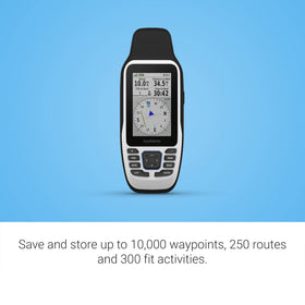 Garmin GPSMAP 79s supports multiple satellites for reliable tracking
